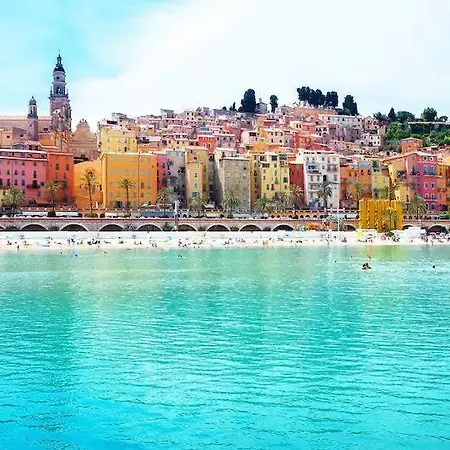 Le Patricia Balcon Calme Vue Clim * Menton