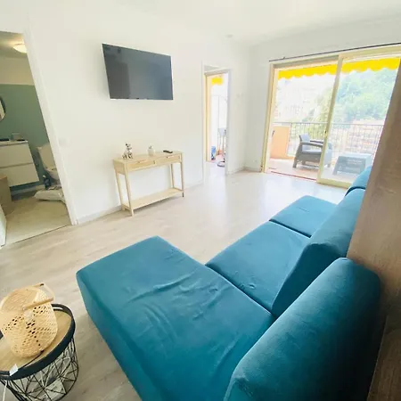 Apartament Le Patricia Balcon Calme Vue Clim Mentona